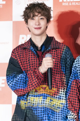 アントン＝『2024 RIIZE FAN-CON ‘RIIZING DAY’ in TOKYO』2日目公演前の公開インタビュー会より　　撮影：田中聖太郎 