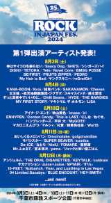 ROCK IN JAPAN FESTIVAL 2024xoA[eBXg1eꗗ 