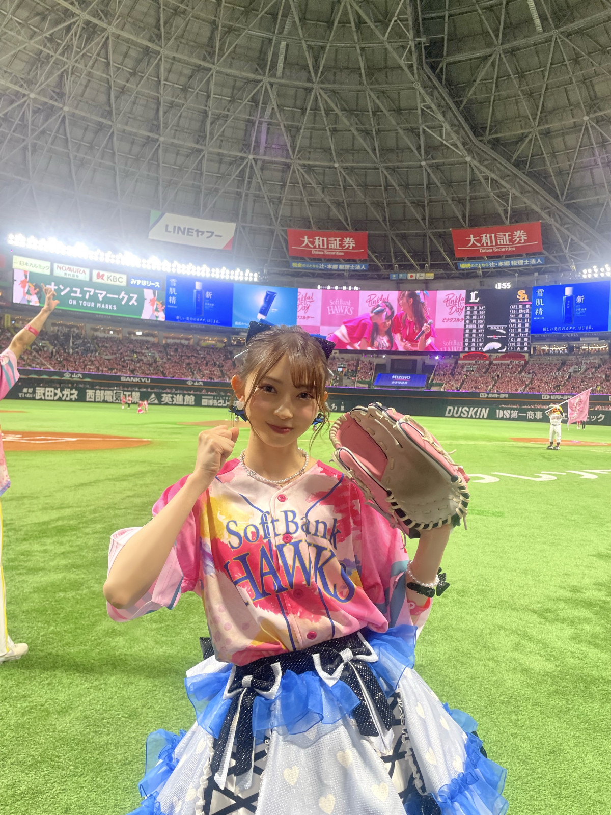 超ときめき宣伝部・辻野かなみ、ソフトバンク『ピンクフルデー