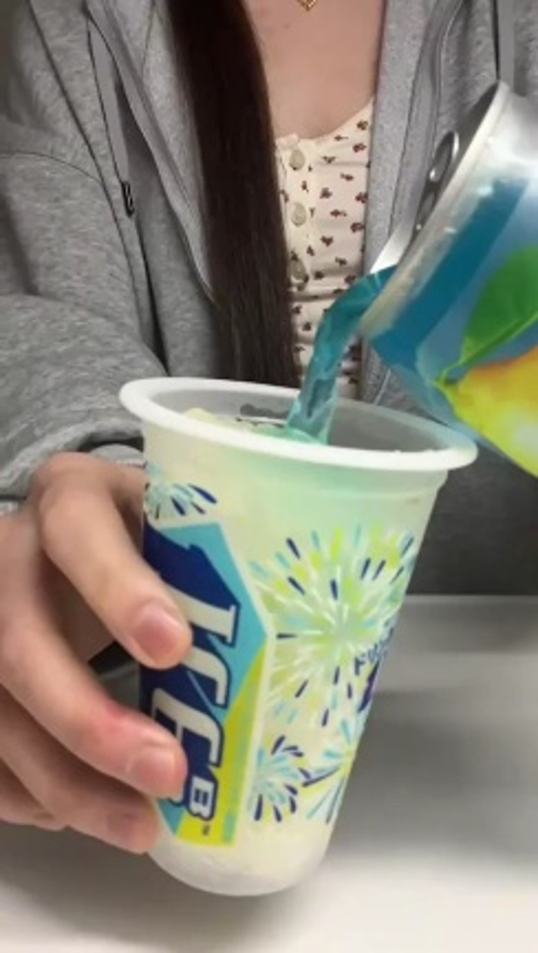 ちょっこりさん(平野君)＋クリアカップ アクリル コップ 割れない 280ml プラスチック 子供 子ども キッズ