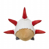 ポケモン「等身大メラルバぬいぐるみ」登場 もふもふ＆触り心地