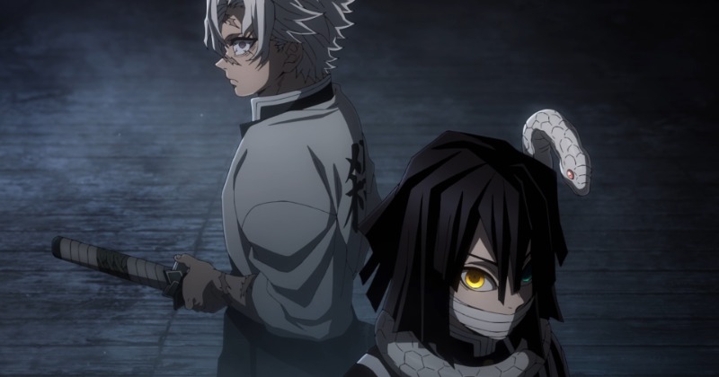 鬼滅の刃　ポスター　不死川&伊黒 鬼滅の刃公式 on X: 