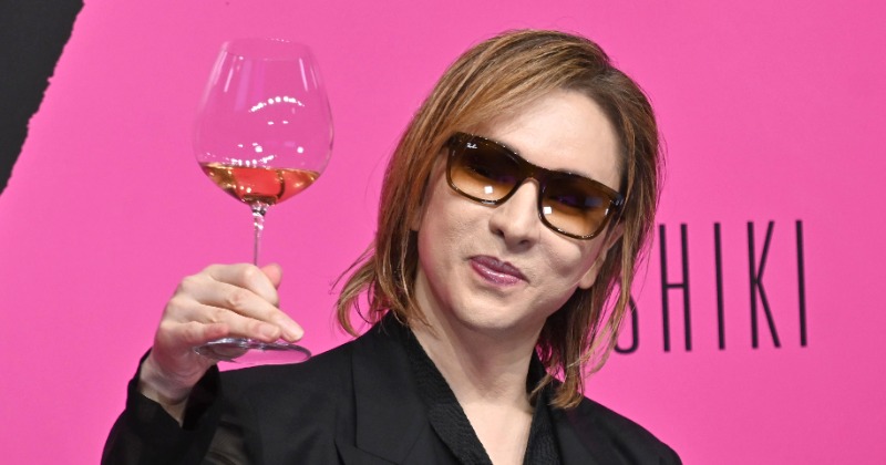 YOSHIKI、プロデュースワイン発表会で“ほろ酔い” 入院→仕事復帰 YOSHIKI、プロデュースワイン発表会で“ほろ酔い” 入院→仕事復帰