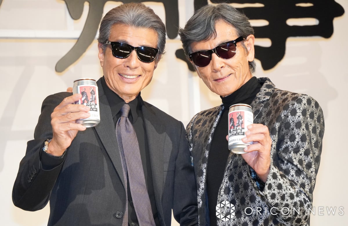 舘ひろし＆柴田恭兵、ラスト宣伝で38年の“愛”伝え合う「『あぶない刑事』とは恭さまのこと」「だいすきです」 | ORICON NEWS