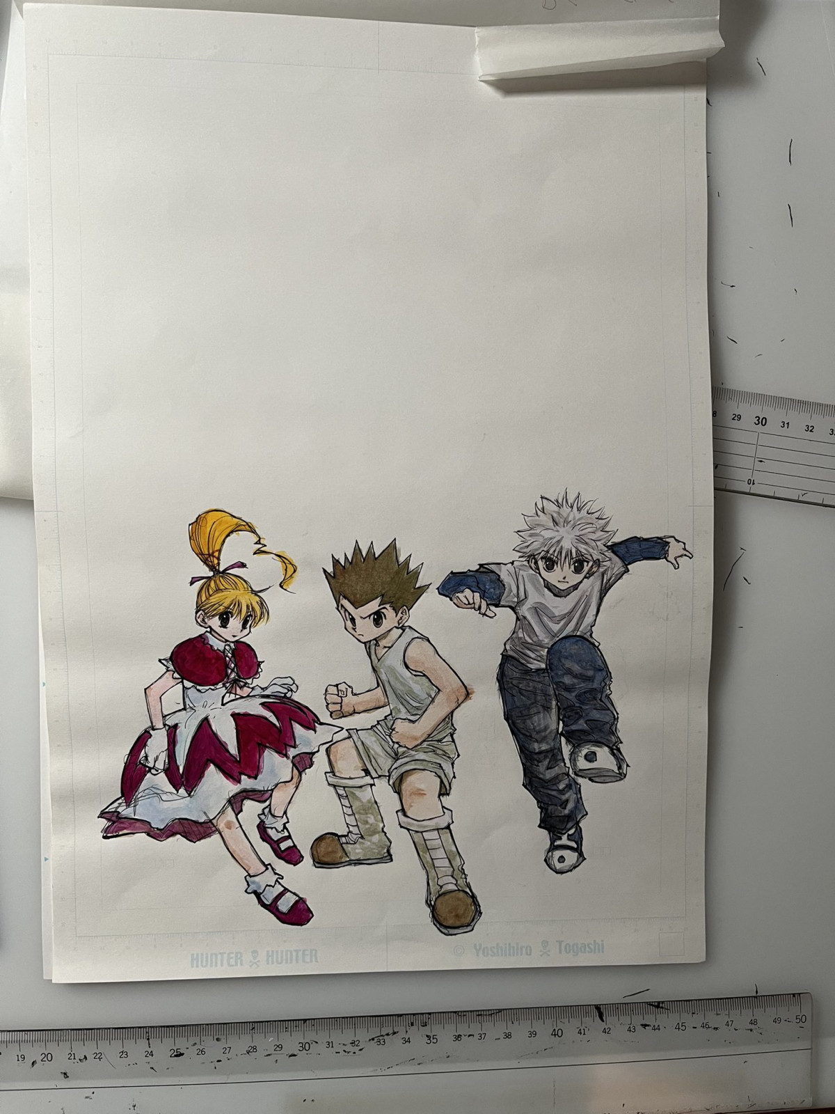 画像・写真 | 『ハンター×ハンター』最新原稿が公開 ネクタイ付けた