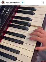 �R�������u�����Ńs�A�m���e���Ă���� �F���炨�j���̂����t���������񒸂��� �ō��Ȃ��a�����ł����v�i�ʐ^�̓C���X�^�O���� ��moe_yamaguchi0611 ���j 