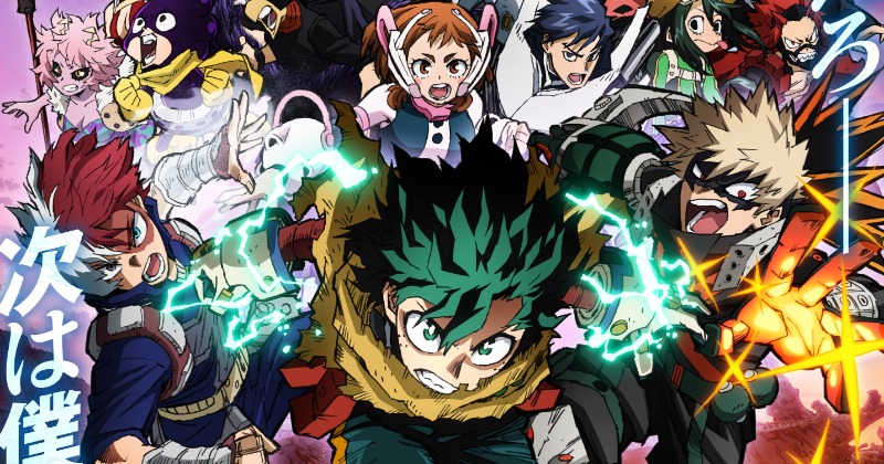 映画『ヒロアカ』19人集結のビジュアル公開 新キャラ登場で「次は