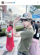 himagogo cap 暇午後　あのちゃん着用 画像・写真 | あのちゃん、“絶対領域”チラリ＆ボーイッシュな私服公開