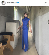 �����O�h���X���܂Ƃ����X�^�C���ۗ��]�����b�A�i�E���T�[�@�i�ʐ^�̓C���X�^�O���� @mochiee28 ���j 