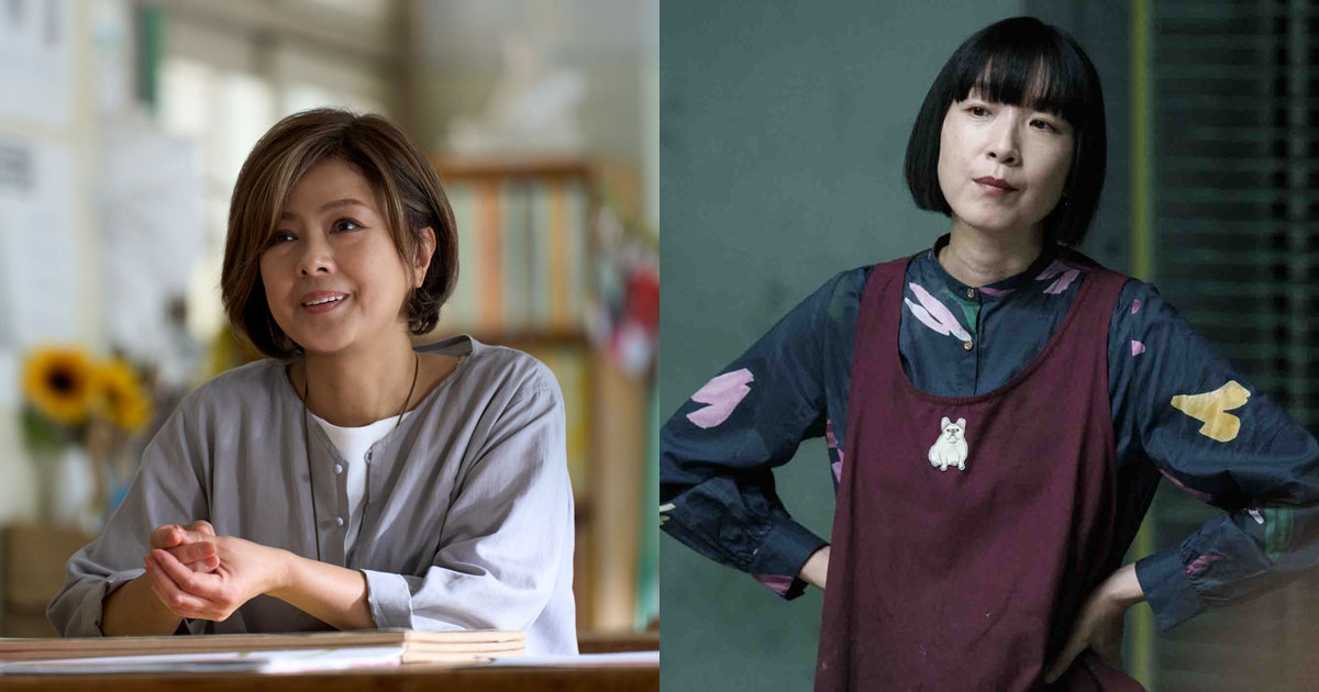 映画『ブルーピリオド』薬師丸ひろ子＆江口のりこ、大人キャストの再現