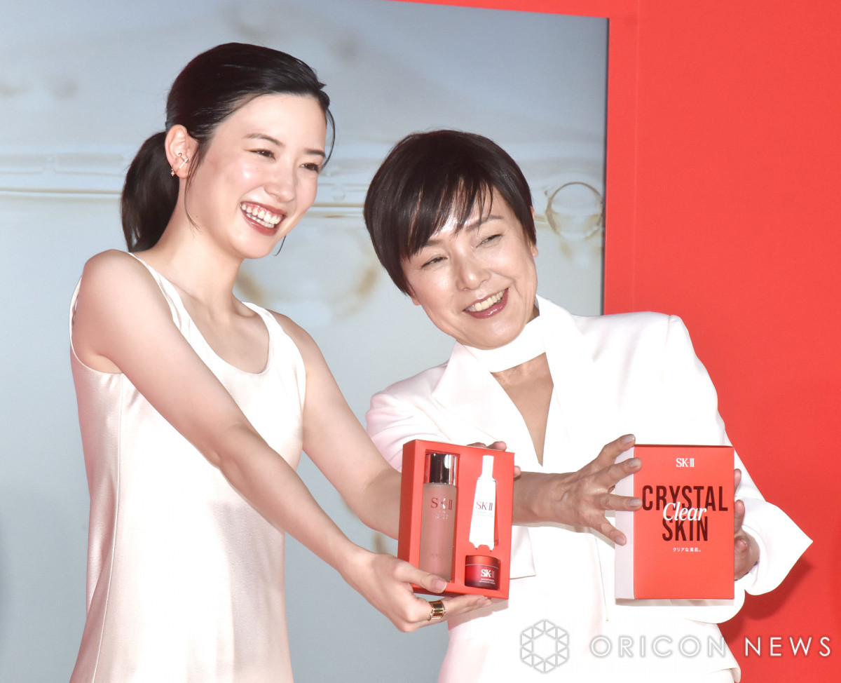 桃井かおり A1サイズ ポスター SK-Ⅱ 当時品 女優 タレント