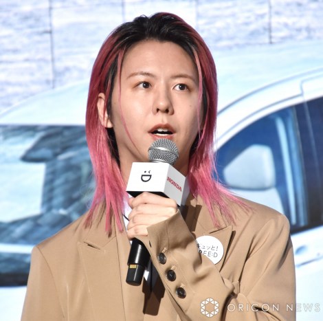 Honda『新型FREED』新CM発表会に出席したMrs.GREEN APPLE・藤澤涼架（C）ORICON NewS inc. 