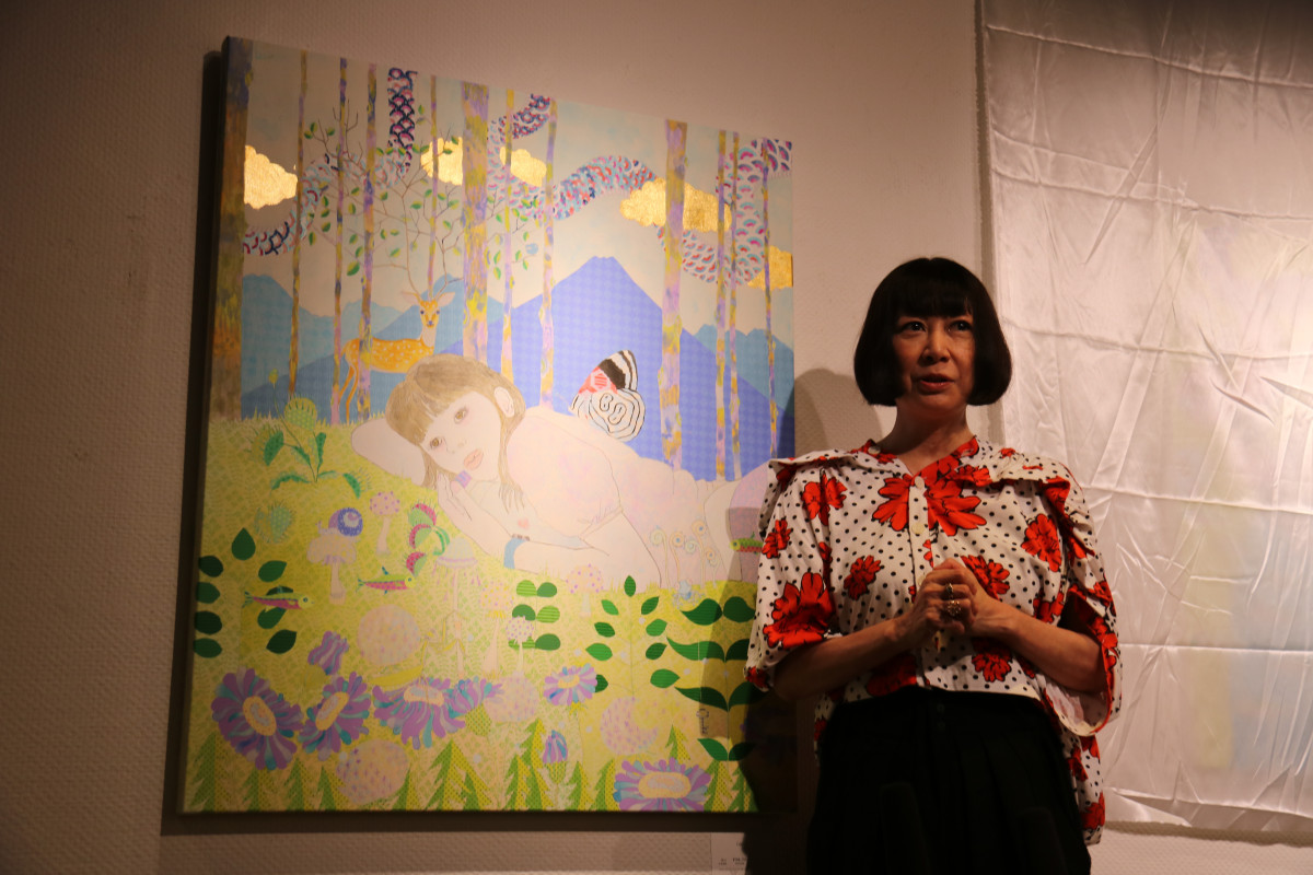 2000年 KAORUKO 新井薫子 アート 水彩画 原画 KAORUKO個展 「ANIMISM」 6/27(木)～7/3(水) – GINZA SIX | GSIX
