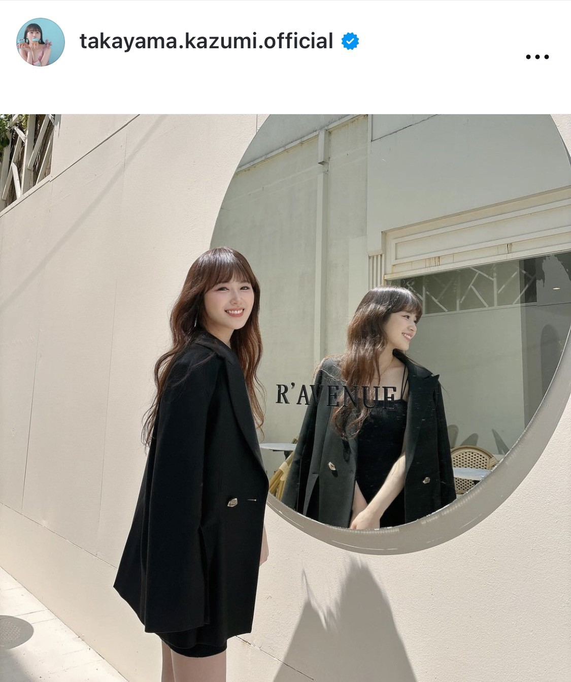 画像・写真 | 高山一実、太もものぞく“超ミニ丈”コーデ ヘアメイクは