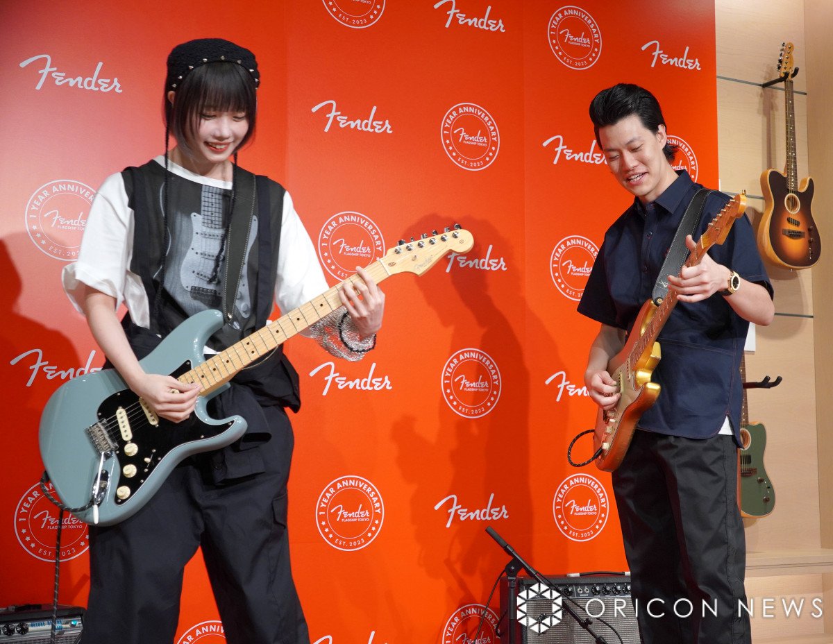 Fender Flagship Tokyo1XACɓoꂵ()́A~薾Eei (C)ORICON NewS inc. 