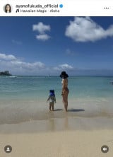 �����ŊC�𖞋i���镟�c�ʔT�����q�i�ʐ^�̓C���X�^�O���� @ayanofukuda_official ���j 