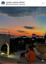 ������ގq�A���j�������Ɓu�r�A�K�[�f���ɍs���Ă��܂����v�i�ʐ^�̓C���X�^�O���� ��minako_nakano.official ���j 