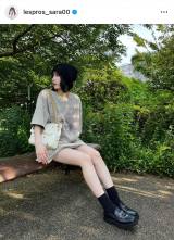 �썹�ǁu�Ă�����Ɩ����Ȃ�ŗ��E�������ł��A�A�v�i�ʐ^�̓C���X�^�O���� ��lespros_sara00 ���j 