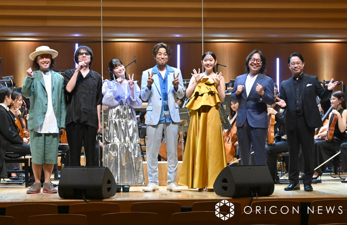 井ノ原快彦、鈴木愛理、YO-KINGら豪華オーケストラバックで歌唱に喜び