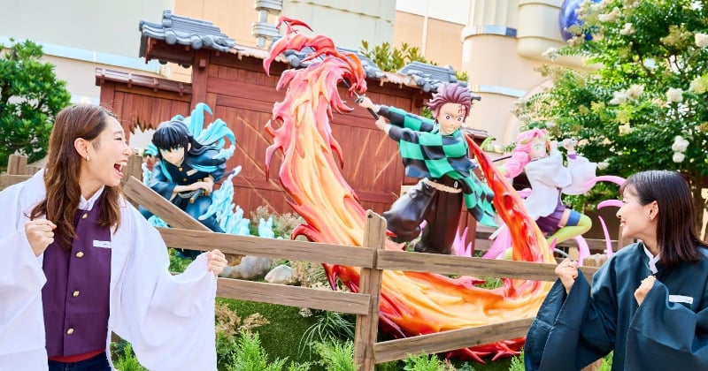 USJ『鬼滅の刃』新作2大アトラクション＆レストランお披露目 リアルな