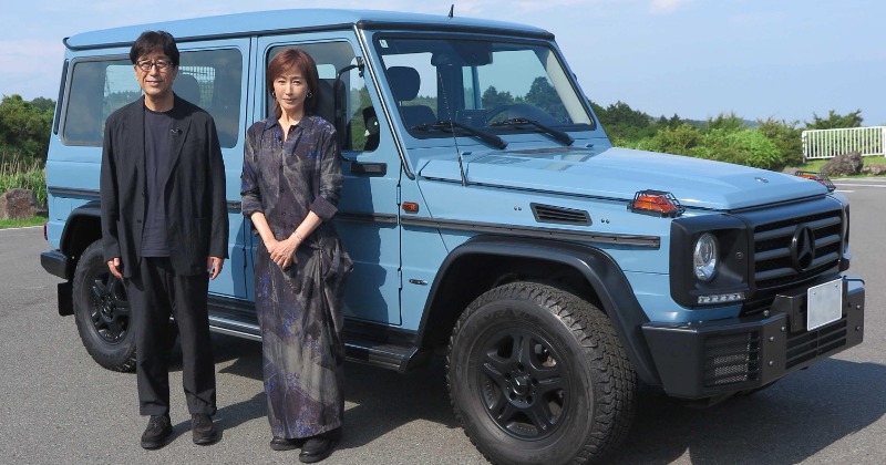 高島礼子が熱く語る『メルセデス・ベンツ Gクラス』の魅力 日産『ラングレー』から始まる車遍歴も | ORICON NEWS