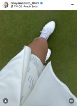 �S���t�E�G�A������₩�ɒ����Ȃ��R�{���؃A�i�E���T�[ �i�ʐ^�̓C���X�^�O���� @rinayamamoto_0622 ���j 