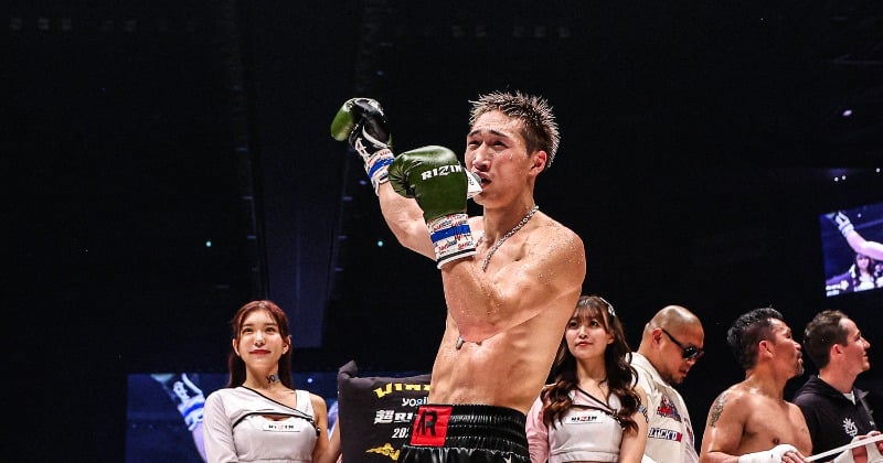 RIZIN】安保瑠輝也、“ボクシング界の伝説”パッキャオに大善戦！3