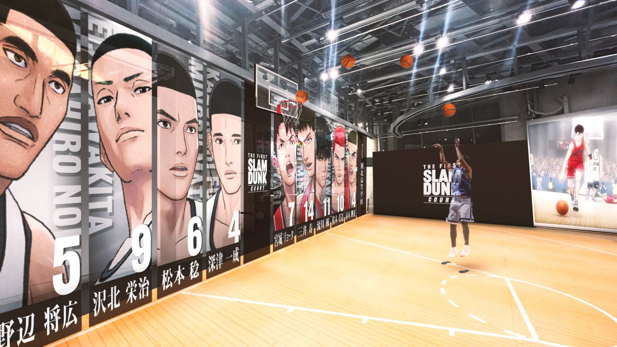 THE FIRST SLAM DUNK』新イベント開催決定 店内に湘北VS山王戦の空間コート展開！安西先生あんまん販売 | ORICON NEWS