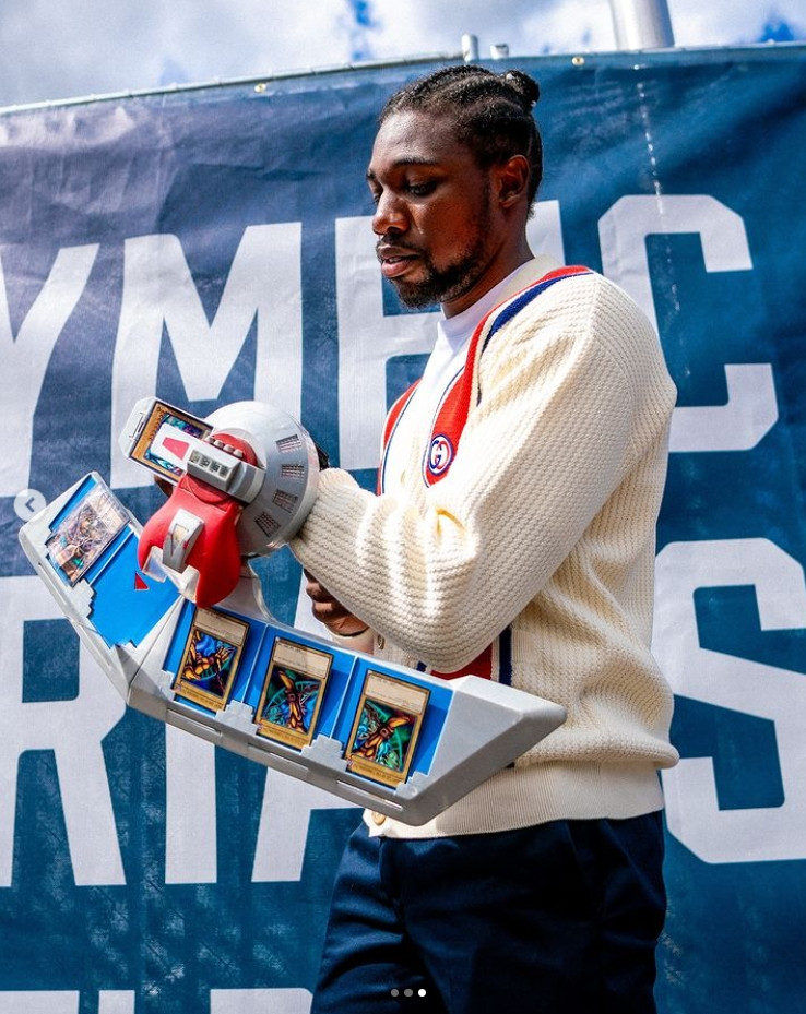 画像・写真 | 【パリ五輪】最速の『遊戯王』オタク話題 青眼の白龍