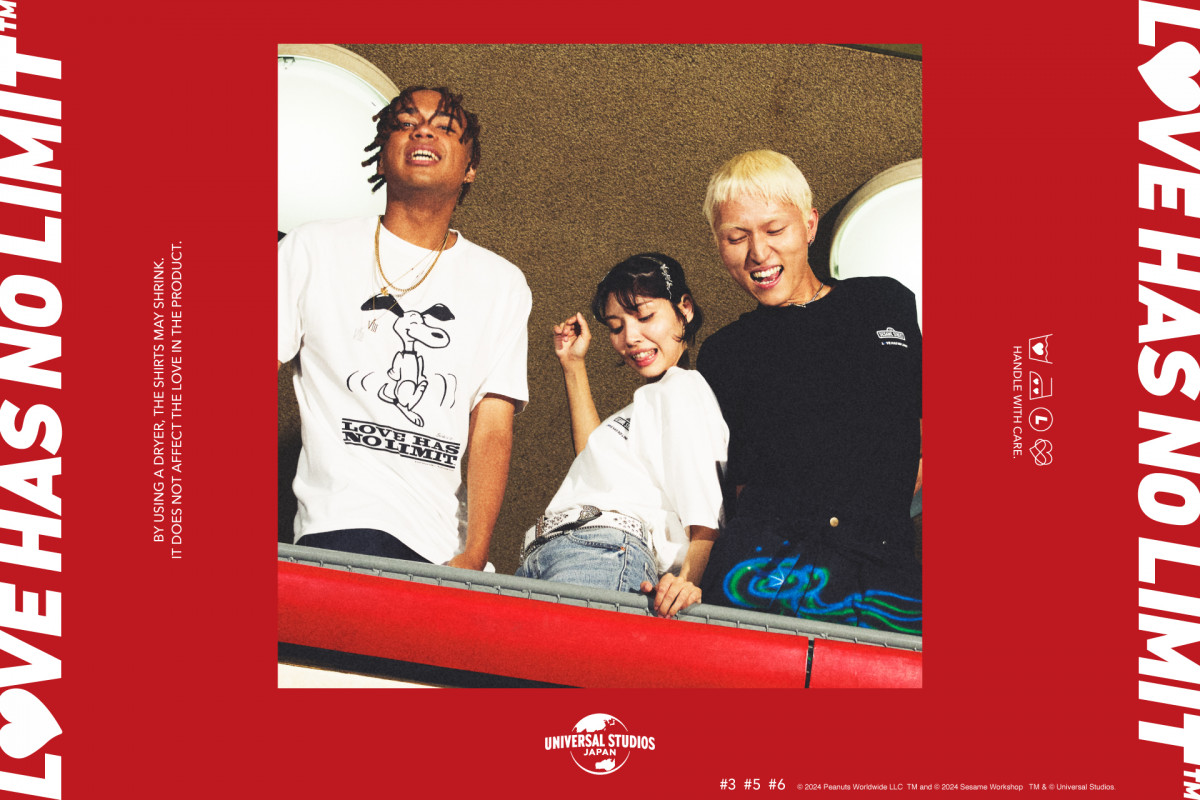 USJ、「LOVE HAS NO LIMITチャリティTシャツ」販売開始へ