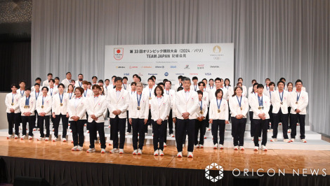 ��33��I�����s�b�N���Z���i2024�^�p���jTEAM JAPAN�A�����L�҉�̖͗l �iC�jORICON NewS inc. 
