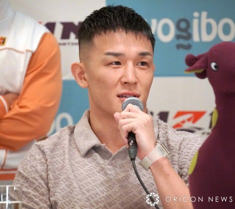 9.29�wYogibo presents RIZIN.48�x�ō��ؗ��Ƒΐ킷�锋������ �iC�jORICON NewS inc. 