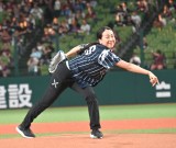 「西武ライオンズ対東北楽天ゴールデンイーグルス戦」始球式に登場した浅田真央（C）ORICON NewS inc. 