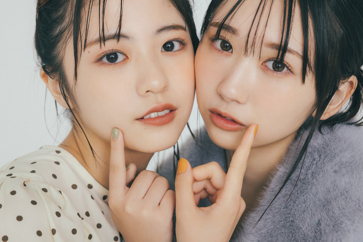 しょげかほ”正源司陽子＆藤嶌果歩『bis』で大人メイク 日向坂46新W