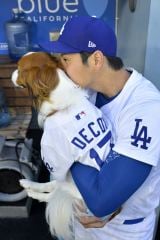 �f�R�s���̑̂Ɋ�������߂��J�ĕ��i�ʐ^�FUSA TODAY Sports�^���C�^�[�^�A�t���j 