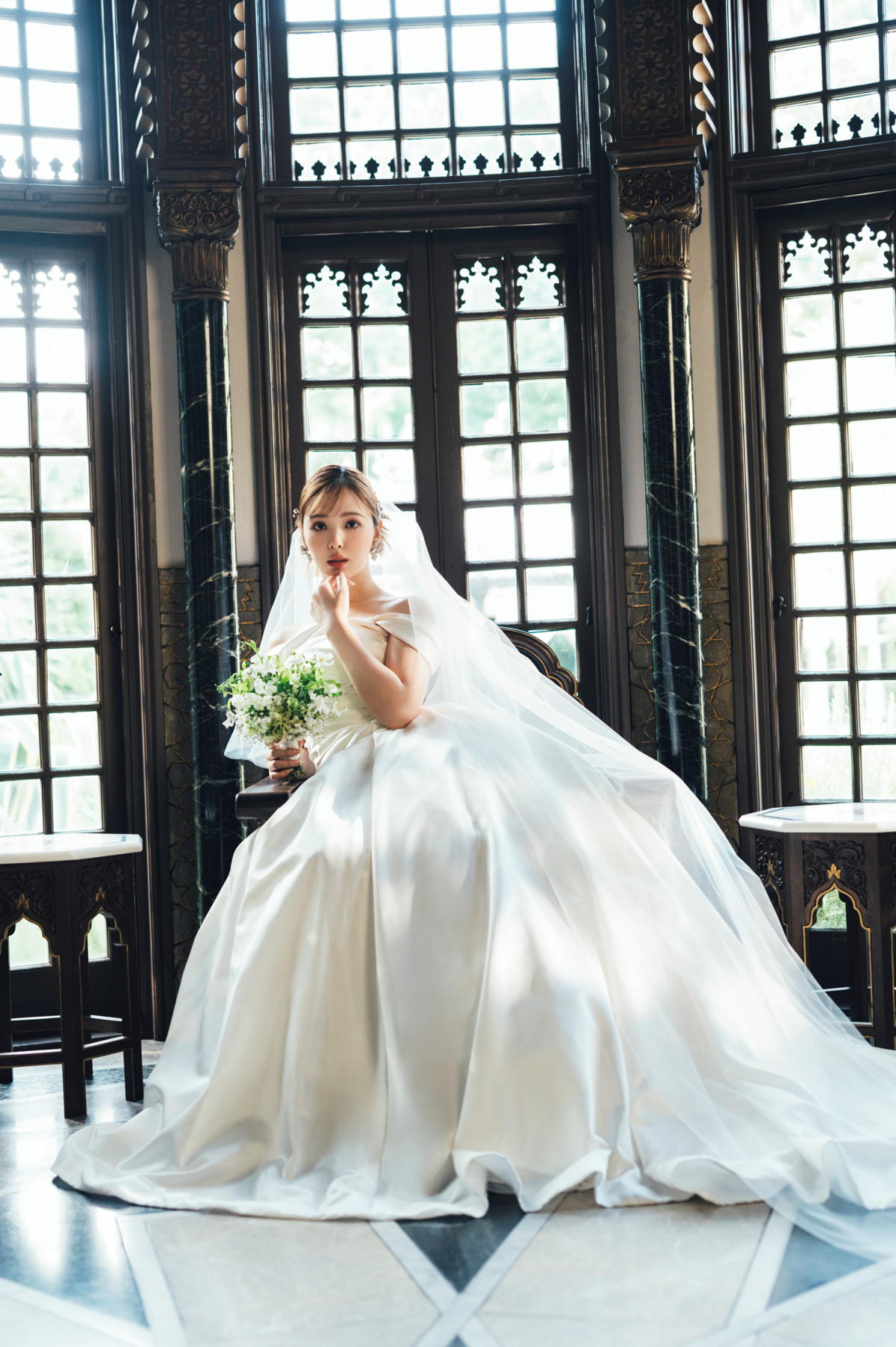 NICOLEウェディングドレス ベールセット NICOLE ウエディングドレス ベール セット NICOLE（ニコル）甘さと大人