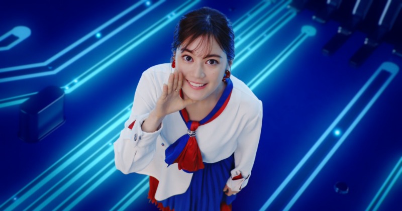 生田絵梨花、新CMで史上最少サイズに テクノポップ調の歌に