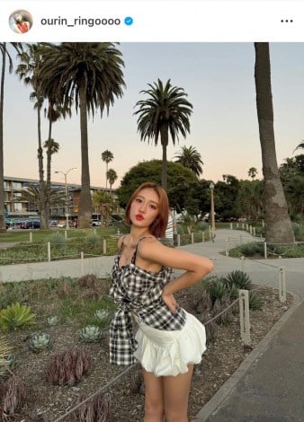 ���сu���̃g�b�v�X���ʂɃV���c�Ƃ��Ă�����āA���Ɋ����Ă����킢�����A�N������Ă��C�ɓ���v�i�ʐ^�̓C���X�^�O���� ��ourin_ringoooo ���j 