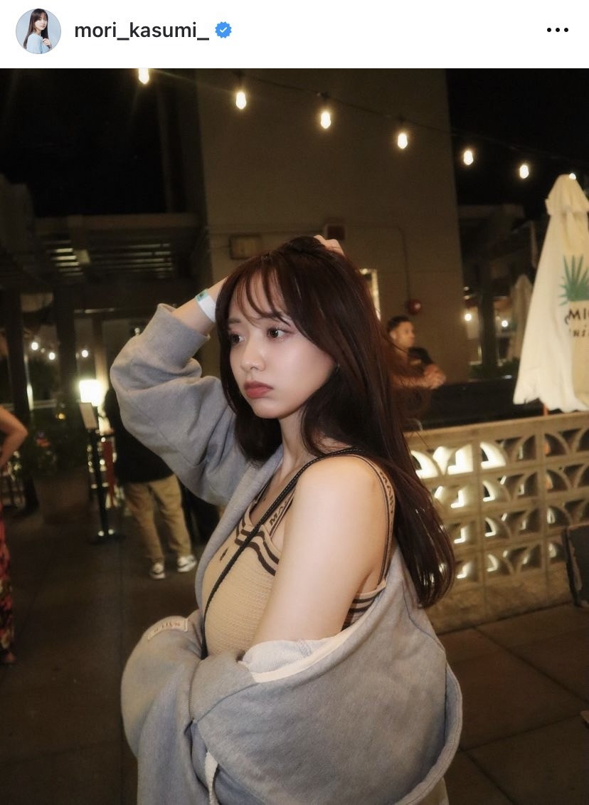 画像・写真 | 森香澄、ノースリ大胆肩出しショット公開「鬼可愛いです