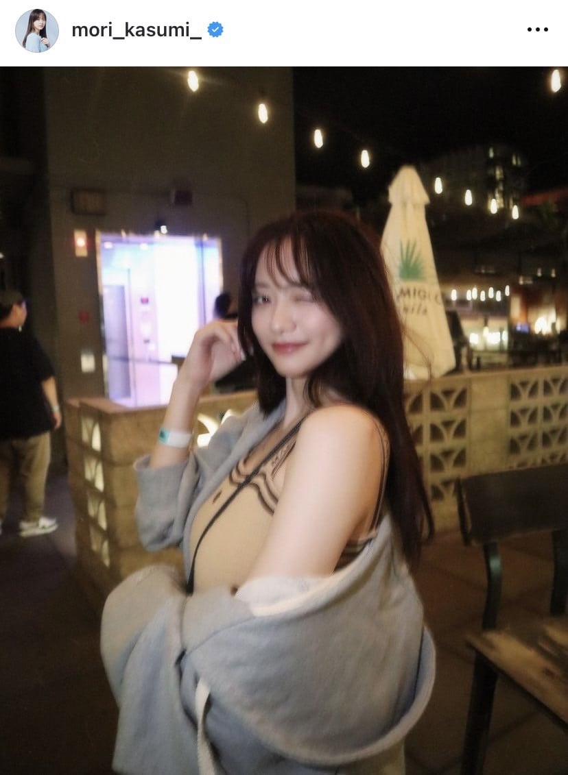 画像・写真 | 森香澄、ノースリ大胆肩出しショット公開「鬼可愛いです