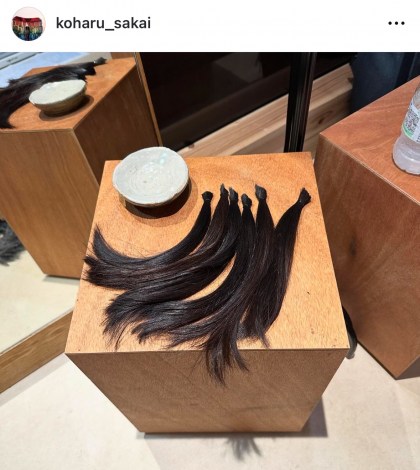 �䏬�t�u���[���Ƃ�肽�������w�A�h�l�[�V�������o���܂����v�i�ʐ^�̓C���X�^�O���� ��koharu_sakai ���j 