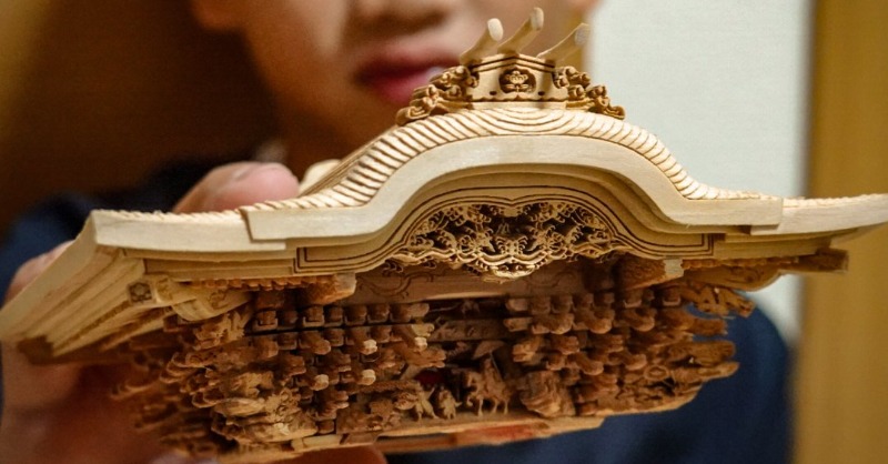 9歳児が作った本物にしか見えない“岸和田型ミニだんじり”に絶賛の声