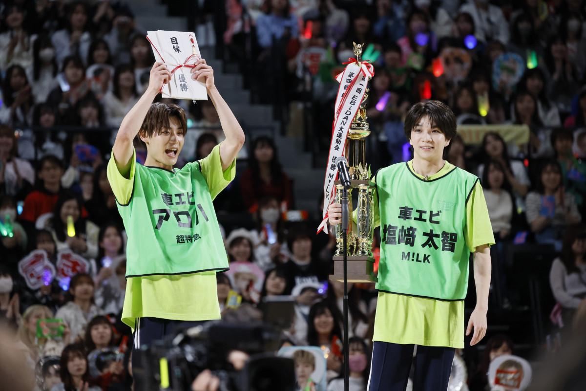 笑いあり涙ありのEBiDAN大運動会 世代別チームで白熱「忘れてい