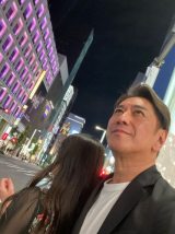 ��薃���A�Ȃƈꏏ�Ɂu�Ȃ��s���Ă���e�@�ɏ��߂čs���ė��܂����v�@�i�ʐ^�̓u���O���j 