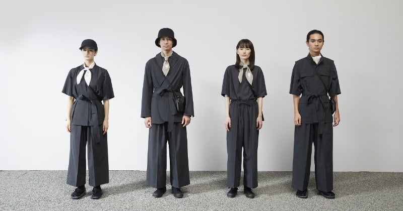 '70万博　ユニホーム　マント&冬服と夏服セット 帽子付き EXPO'70パビリオン企画展｜1970年大阪万博 ユニホーム・コレクション