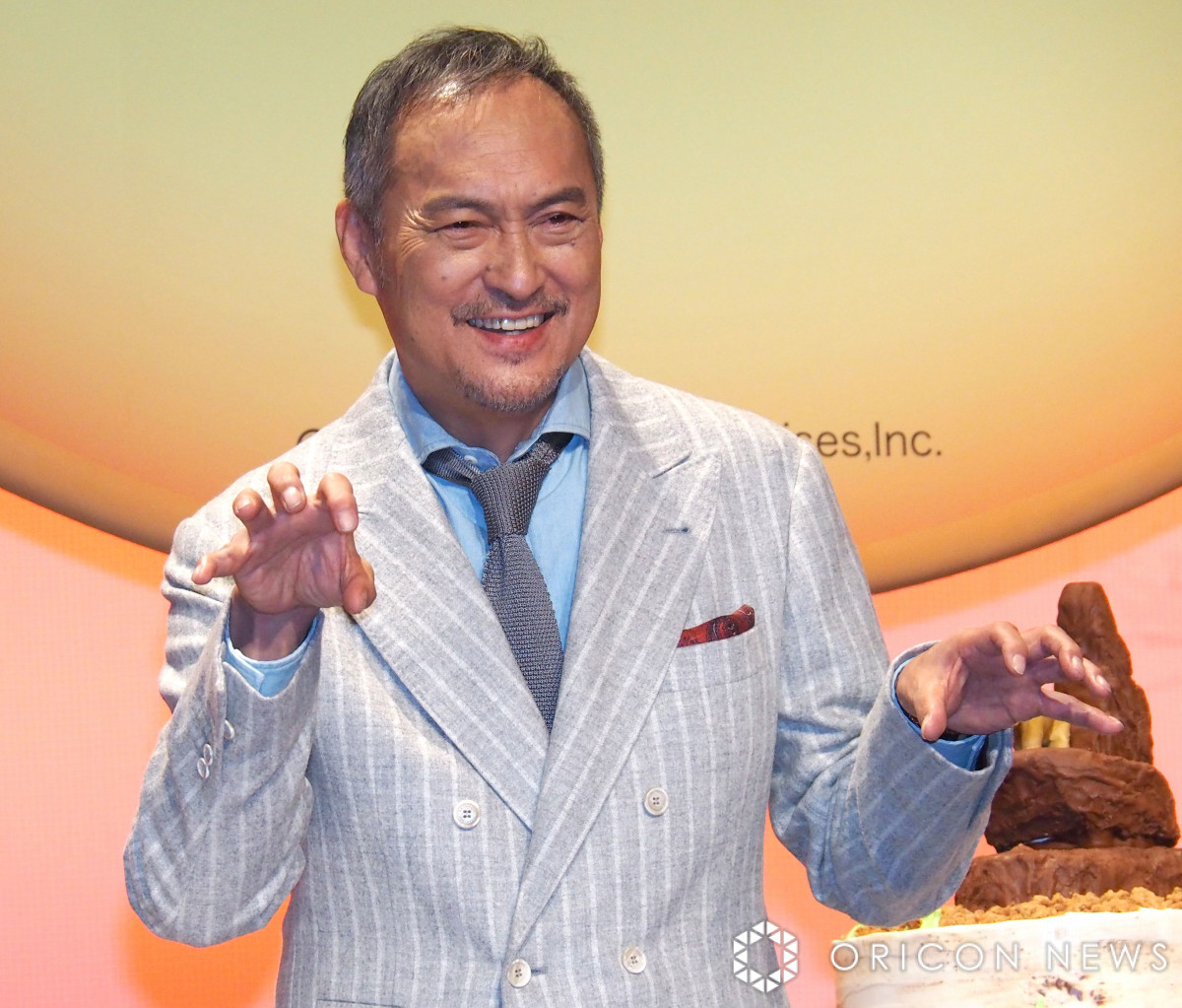 渡辺謙 渡辺謙、超実写吹替版『ライオン・キング』ディズニー作品初参加 ミュージカル曲は「難しかった」 | ORICON NEWS