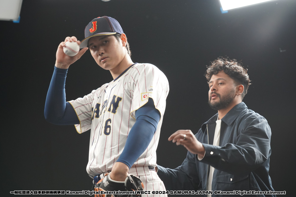 大谷翔平、手術明けでCM撮影する 『プロスピA』映像公開！ゲーム内の
