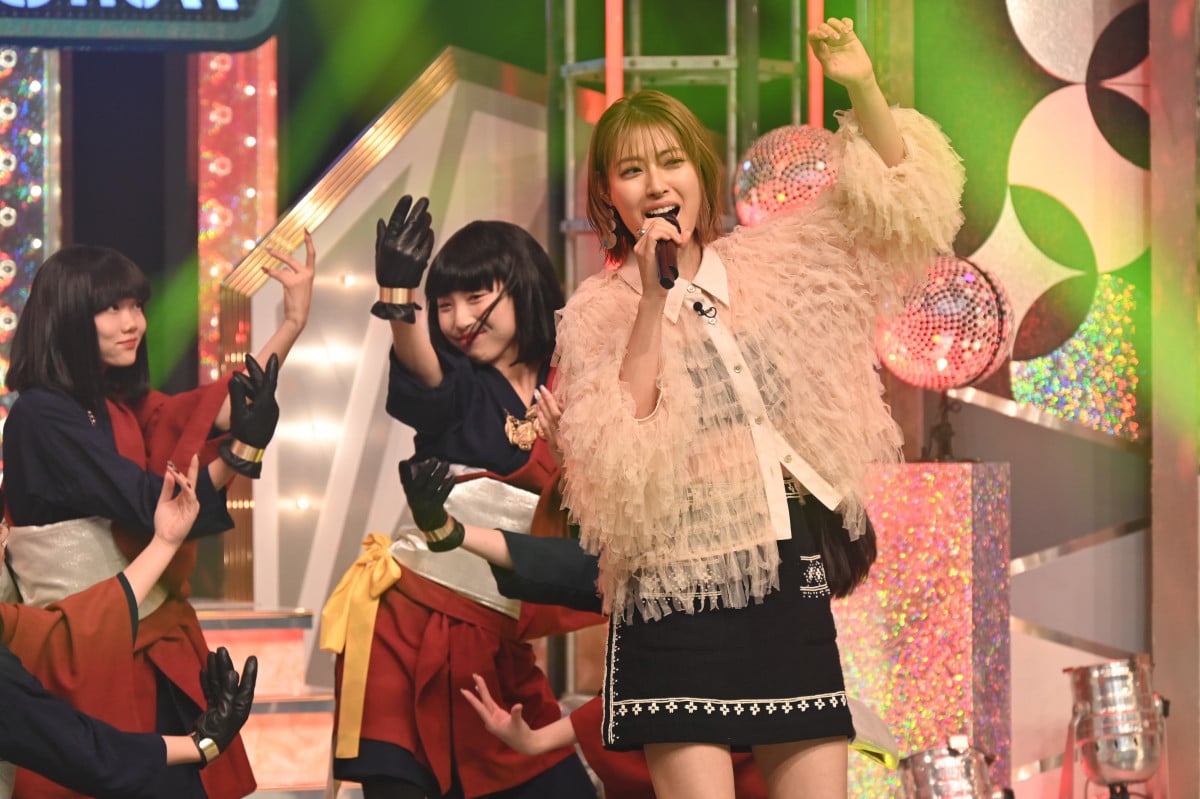 瀧本美織、中森明菜の名曲「DESIRE」をパワフル熱唱 『歌うランキング