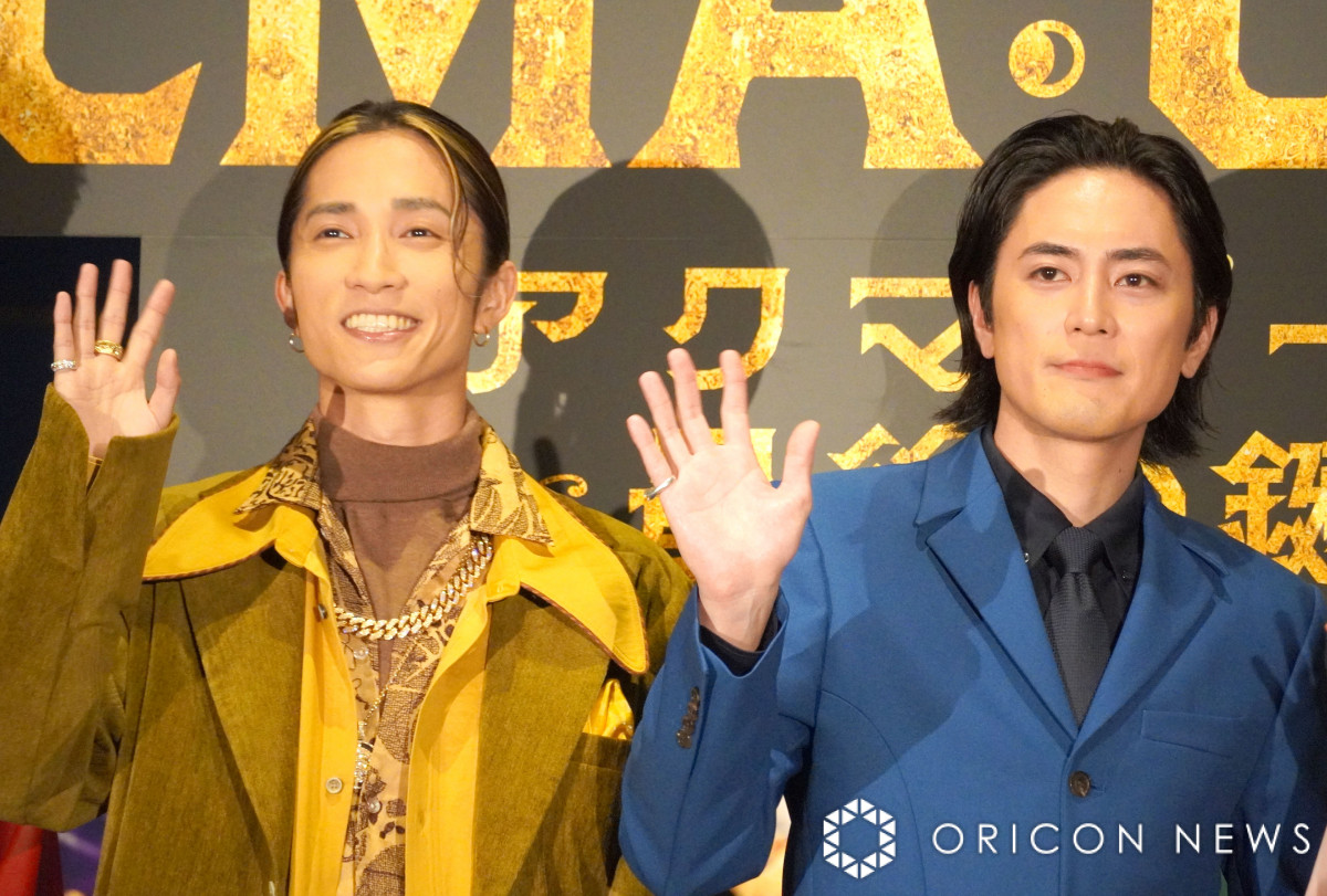 間宮祥太朗、全身“田中樹のメンバーカラー”で登場 竜星涼が指摘