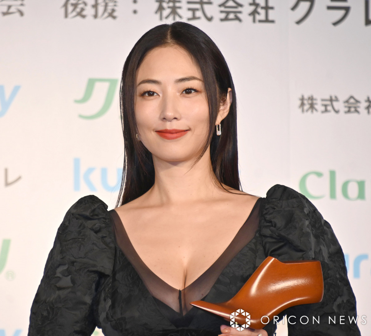 『第20回クラリーノ美脚大賞2024』授賞式に登壇したMEGUMI （C）ORICON NewS inc. 